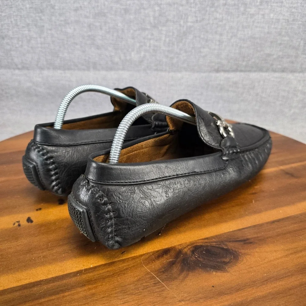 Reverse these loafers